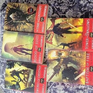 5 Witcher books